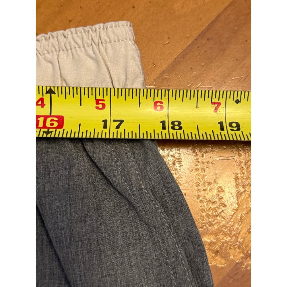 Vuori Men's Banks Unlined Athletic Shorts Gray White Size XL - Picture 8 of 9